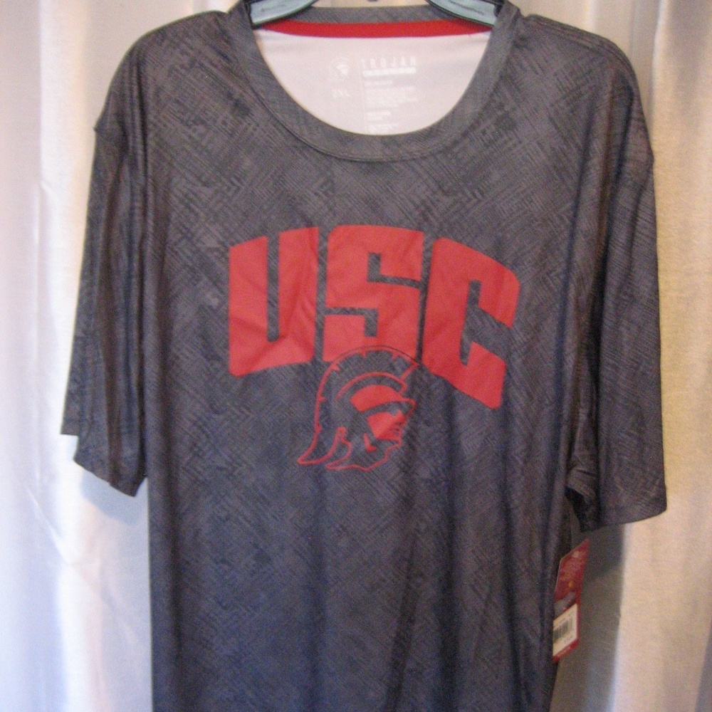 Trojan Apparel Men's USC Grey Shirt Sz 2X NWWT